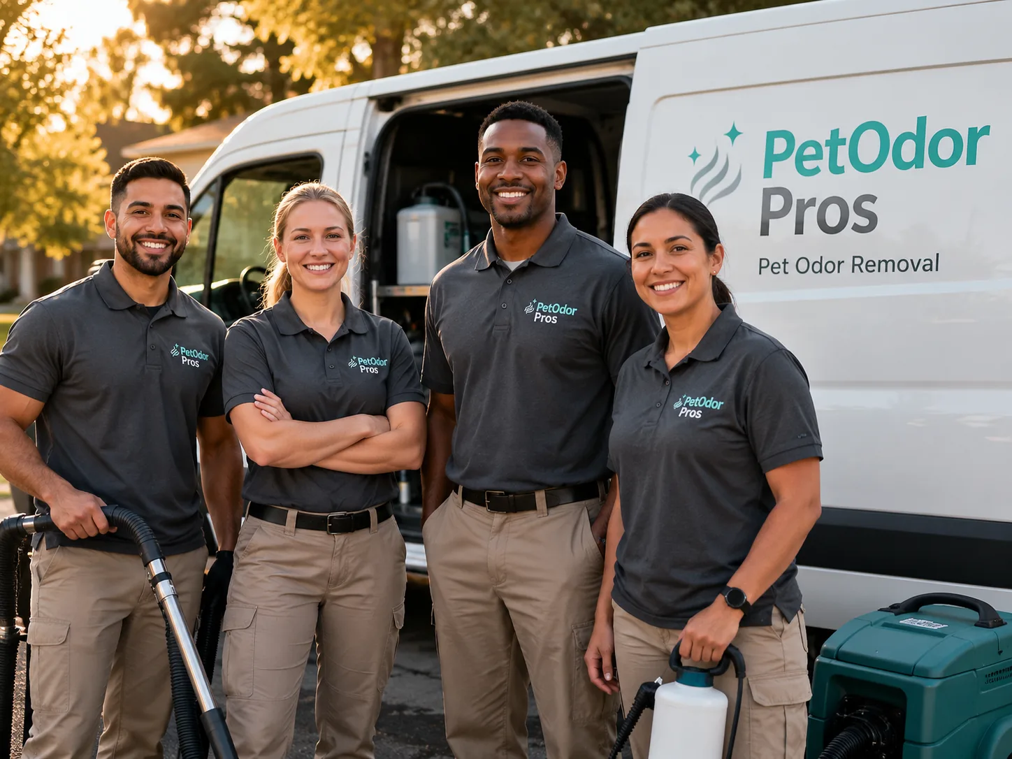 Pet Odor Removal team serving Austin, CO